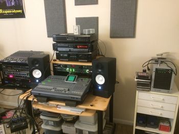 Ayresol studio October 2016 - Tascam 2488 still holds court
