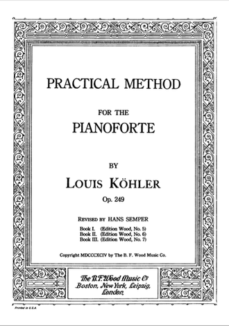 Louis Kohler Metodo practico para piano. pdf Primeras 35 en clave de sol. Mejor tener algo de idea de solfeo.