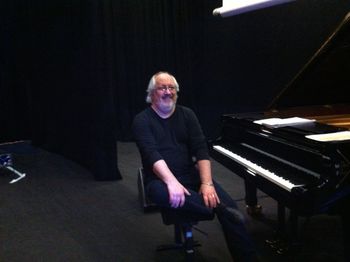 Gerard at sound check at Jazz'titudes Festival Laon, FR.
