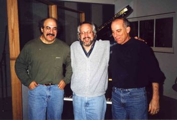 Jerry, Gerard & Domenic having completed recording "Far Horizons" in Los Angeles.
