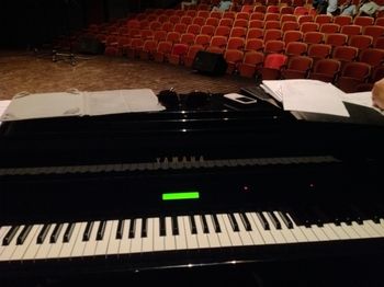 Jazz a Conakry-View from the piano, Conakry Guinea West Africa
