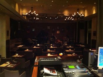 Life Time Jazz Club after sound check Shizuoka, Japan
