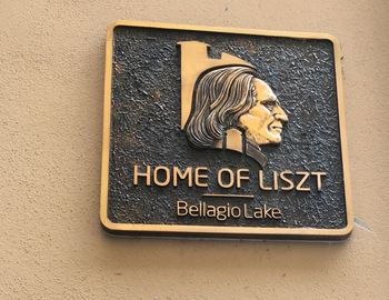 Liszt's home Bellagio, Italy.
