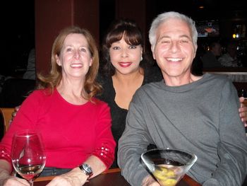 Leslie, Jo & Joe at Spaghettini, Seal Beach, CA.
