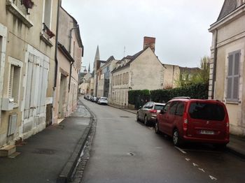 Morning in Auxerre, France.
