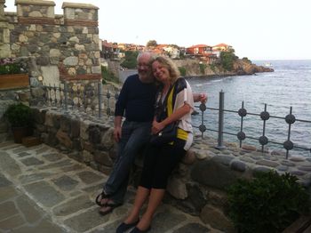 Gerard & Mariya in Sozopol Bulgaria
