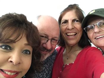 Leslie, Gerard, Marcy & Pearl at the "Vaj Mahal" Venice, CA.
