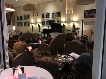 Pre-concert audience Hip Jazz Club Annecy, FR.
