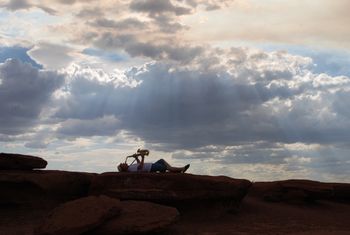 Relaxing in Arizona
