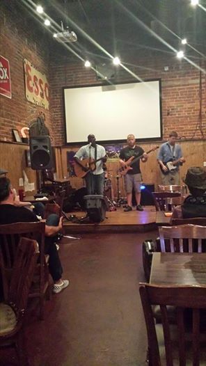 Daniel Everett Stepp (Bass)/ Tyson Rothrock (Drums)/ PJ Teague (Guitar) Brickhouse 2014
