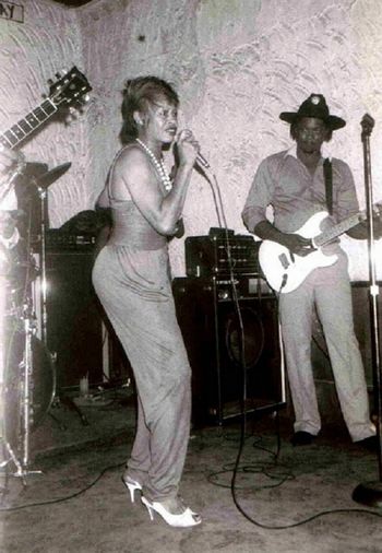 Lavelle White and Stoney B at The Kingston Mines, Chicago 1983
