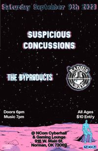 Zombierot Showcase - W/ Suspicious Concussions, The Byproducts, Radius Way