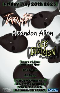 Zombierot Showcase - W/ Taranis, Abandon Alien, Off Division