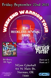 Zombierot Showcase - W/ The Reckless Revival Band, Sunday Dryver, Derrick Porter