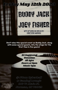 Acoustic & Art Night - W/ Buddy Jack, Joey Fisher and Artist Christophe Murdock