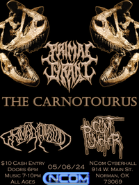 Carnotourus Tour! Primal Tyrant, Cunt Puncher, Primal Hominid at NCom!