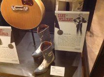 Hank_Williams__boots The boots of the legendary Hank Williams on display at the Country Music Hall of Fame
