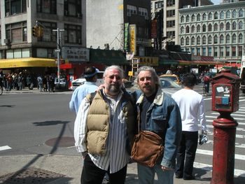 ChinaTown-NY City (2002) With my brother Charles
