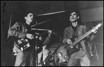 Dada(1969) With Bassist Raul Pastora. On the back lead guitar Juan S. Montes"Chano"
