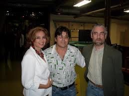 (2007) with singer Elsa Baeza and Arturo del Monte after a TV show
