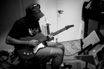 Tracking @ Stratosphere Sound, August 2012, C. Tarrow Photo: Michael Shane
