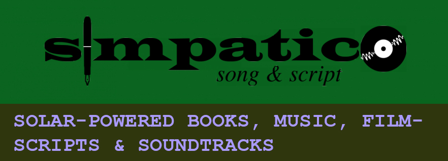Solar-Powered books, music,           film-scripts &amp; soundtracks