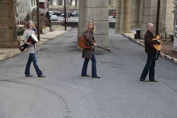 Moon Music crossing road Moon Music crossing the street in Brunswick Maryland
