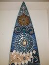 Ocean Cathedral Mosaic Surfboard