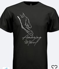 Amazing Mercy Black Tshirt