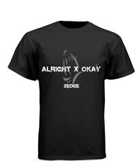 Alright x Okay Black T-Shirt