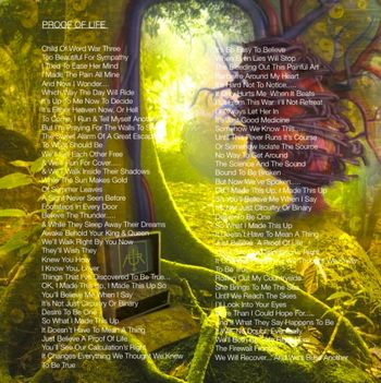 PROOF OF LIFE LYRICS PAGE
