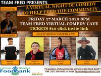 Virtual Comedy Show To Feed the Community 