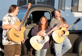 Mike, Cathy, and Dan with Cathy's Truck
