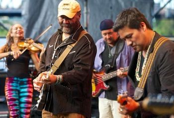 Mato with Otis Taylor Band Waterfront Blues Festival  Portland, OR 7-5-14
