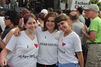 Heartsfield at RibFest in Naperville 7-7-13      7 Young fans at RibFest!!
