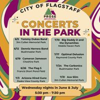 2024 Concerts at the Park - Bushmaster Park, Flagstaff