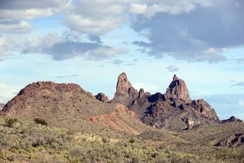 Mule Ears Army Air Corps pilots used to fly between the peaks as part of their training.
