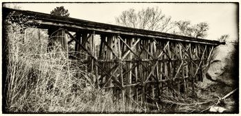 Trestle near the Colorado River South of Smithville, Texas
