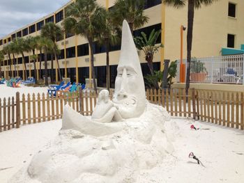 Sand Sculpture Treasure Island
