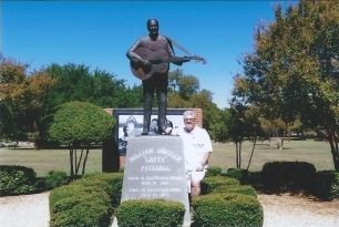 Terry At Lefty's Statue
