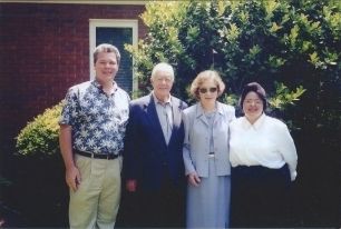 Terry,President & Mrs.Carter & Donna
