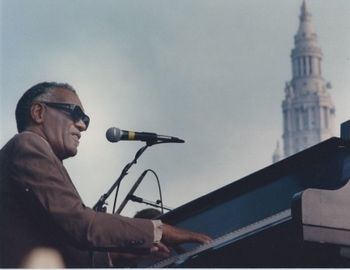 Ray Charles In Cleveland The greatest to ever grace a stage!
