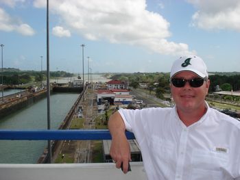 Terry At The Panama Canal
