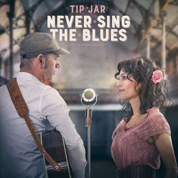 'Never sing the blues' single cover. Photo by Wil Crooymans. Artwork by Leon Lenders for Das Buro.

