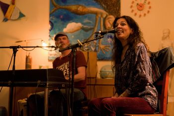 October 27, house concert Nuenen. Photo Ronald Rietman.
