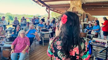 Texas Heritage Vineyard, Fredericksburg Texas, April 30. Photo Marc Berardo.
