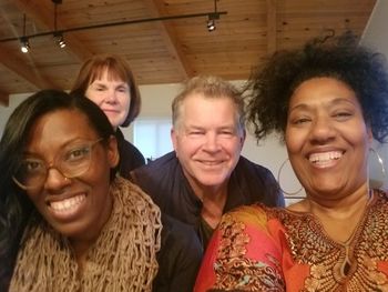 StudioSelfie Mikaela Matthews, Elizabeth Ames, Patrick Ames, Chana Matthews
