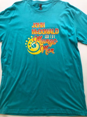 Men's Crew Neck Turquoise T-Shirt
