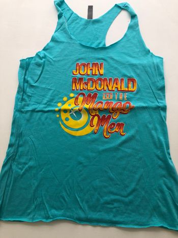 Women's Razor Back Teal Tank
