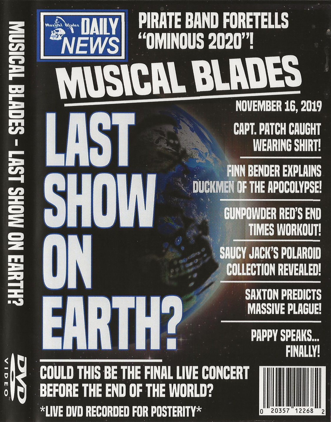 Musical Blades DVD - Live at Voodoo Lounge - NOW AVAILABLE